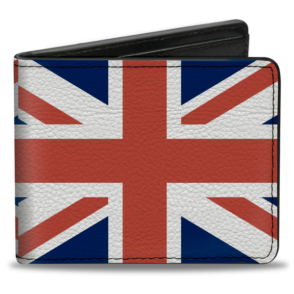 Buckle-Down Bi-Fold Wallet - United Kingdom Flags
