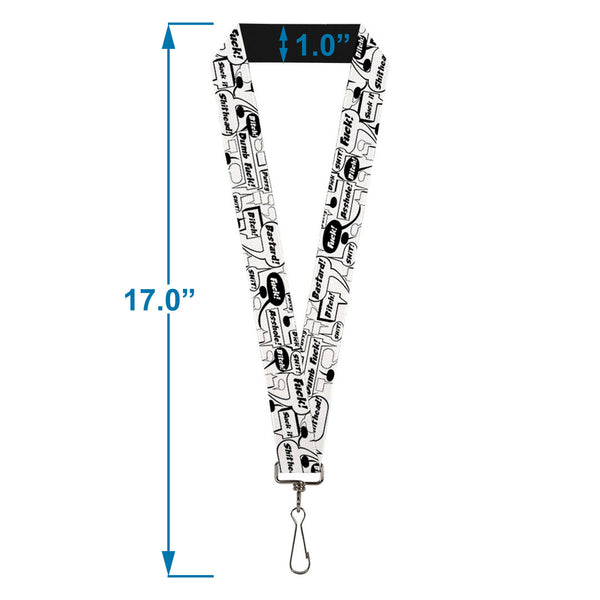 Buckle-Down Buckle-Down Lanyard - Curse Bubbles