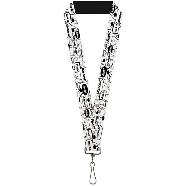 Buckle-Down Buckle-Down Lanyard - Curse Bubbles