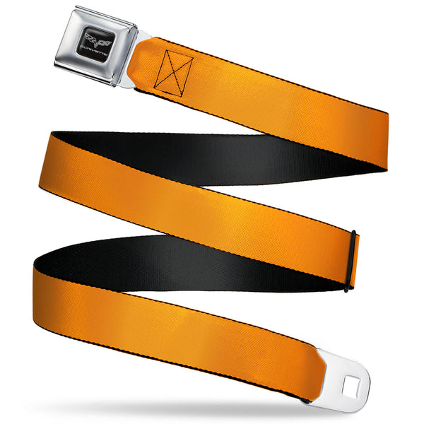 Buckle-Down C6 Seatbelt Belt - Orange Webbing