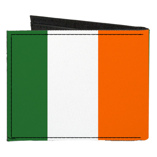 Buckle-Down Canvas Bi-Fold Wallet - Ireland Flag