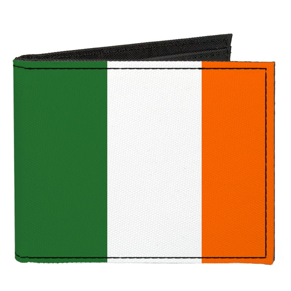 Buckle-Down Canvas Bi-Fold Wallet - Ireland Flag