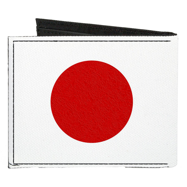 Buckle-Down Canvas Bi-Fold Wallet - Japan Flag