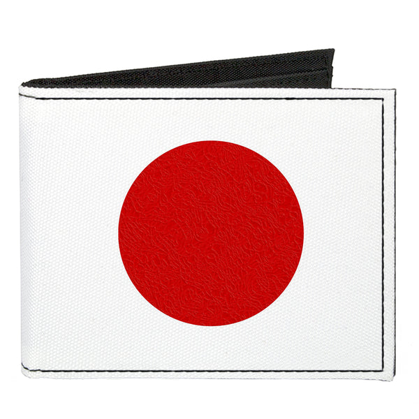 Buckle-Down Canvas Bi-Fold Wallet - Japan Flag