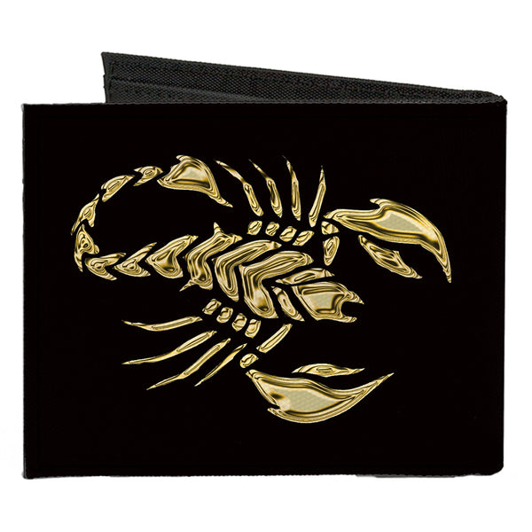 Buckle-Down Canvas Bi-Fold Wallet - Scorpion