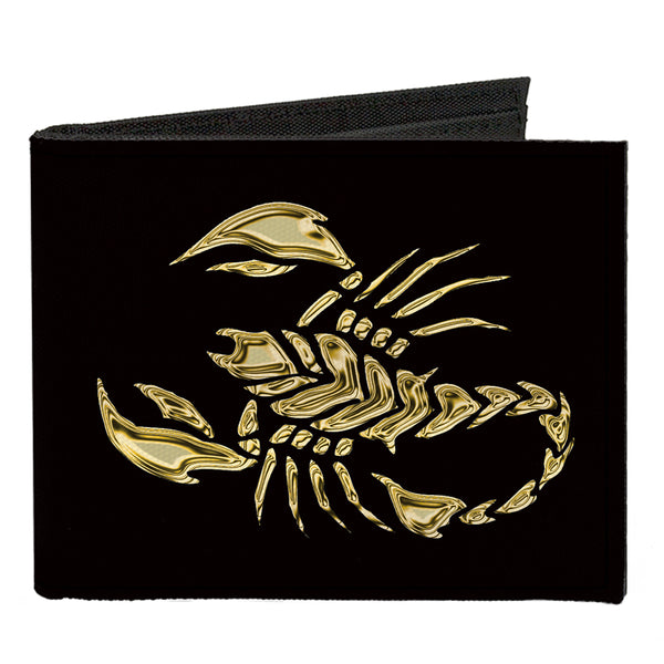 Buckle-Down Canvas Bi-Fold Wallet - Scorpion