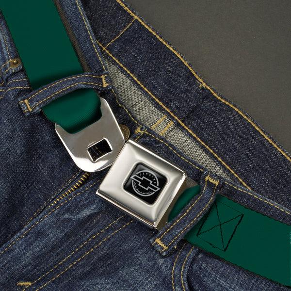 Buckle-Down Chevy Seatbelt Belt - Hunter Webbing