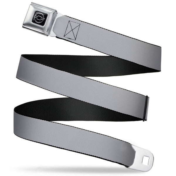 Buckle-Down Chevy Seatbelt Belt - Silver Webbing