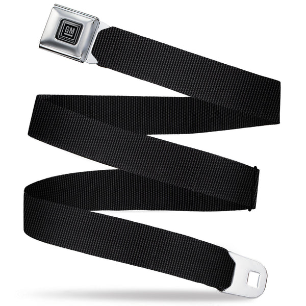 Buckle-Down GM Seatbelt Belt - Black Webbing