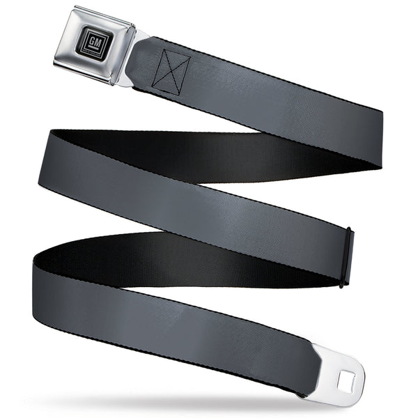 Buckle-Down GM Seatbelt Belt - Charcoal Webbing