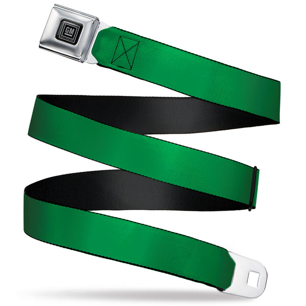 Buckle-Down GM Seatbelt Belt - Green Webbing