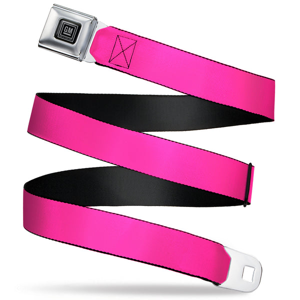 Buckle-Down GM Seatbelt Belt - Neon Pink Webbing
