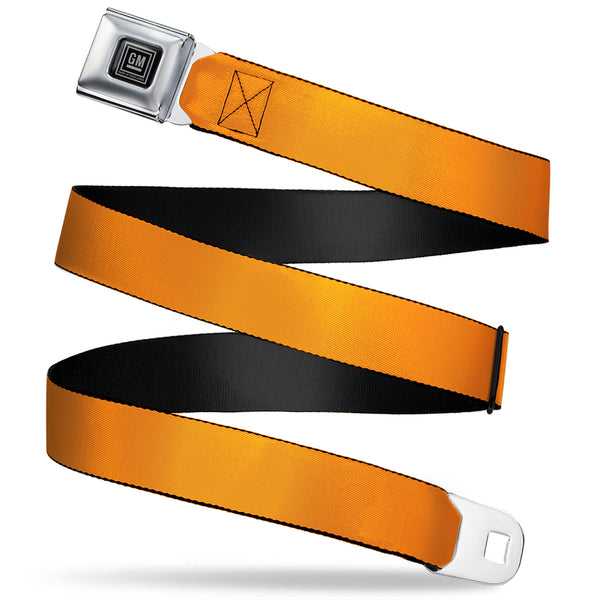 Buckle-Down GM Seatbelt Belt - Orange Webbing
