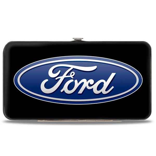 Buckle-Down Hinged Wallet - Ford Oval Logo CENTERED