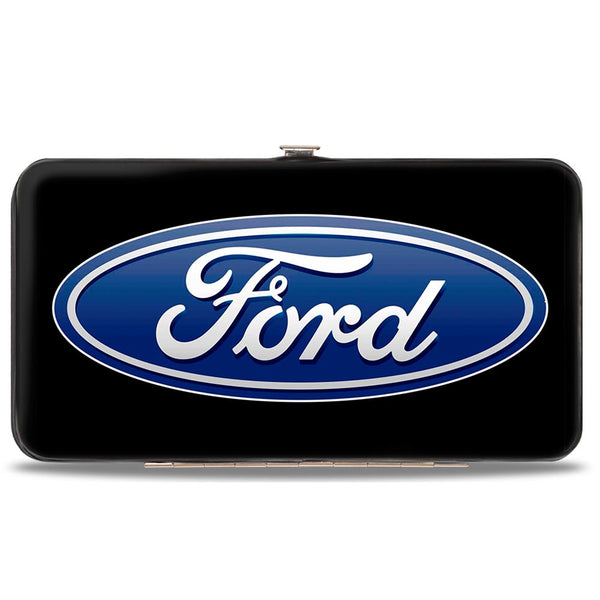Buckle-Down Hinged Wallet - Ford Oval Logo CENTERED