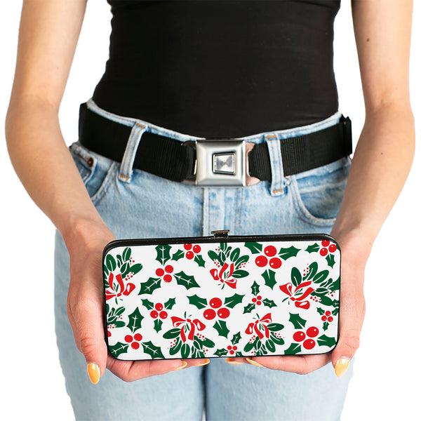 Buckle-Down Hinged Wallet - Holly & Mistletoe