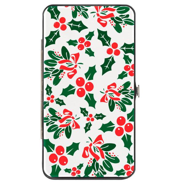 Buckle-Down Hinged Wallet - Holly & Mistletoe
