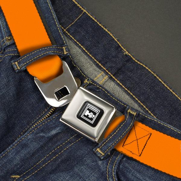 Buckle-Down Hummer H2 Seatbelt Belt - Orange Webbing