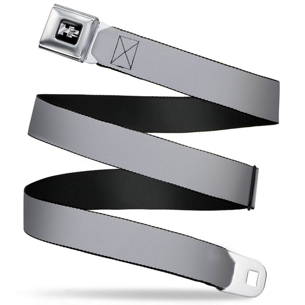 Buckle-Down Hummer H2 Seatbelt Belt - Silver Webbing