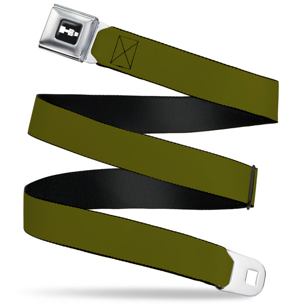 Buckle-Down Hummer H3 Seatbelt Belt - Olive Webbing