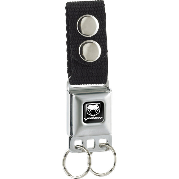 Buckle-Down Keychain - Dodge Viper - Black