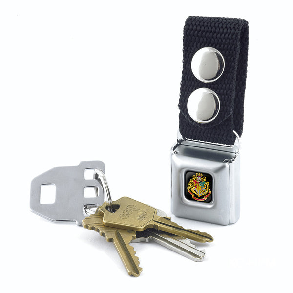 Buckle-Down Keychain - Hogwarts Crest Full Color