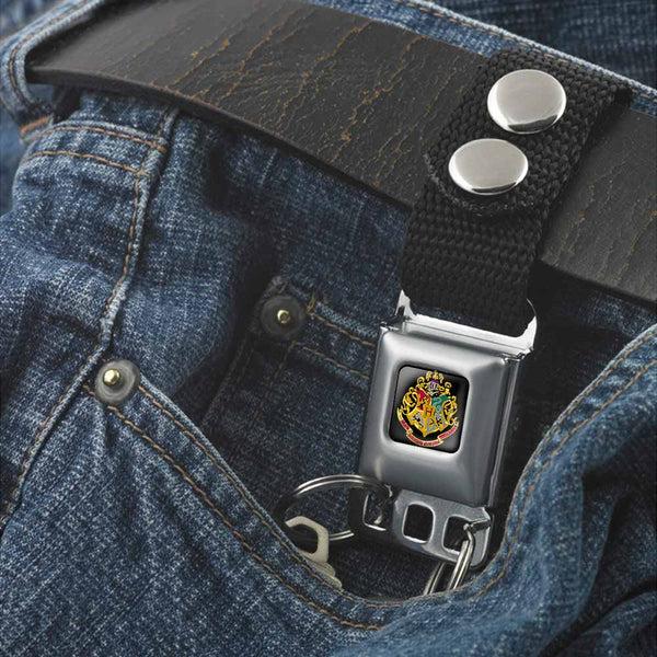 Buckle-Down Keychain - Hogwarts Crest Full Color