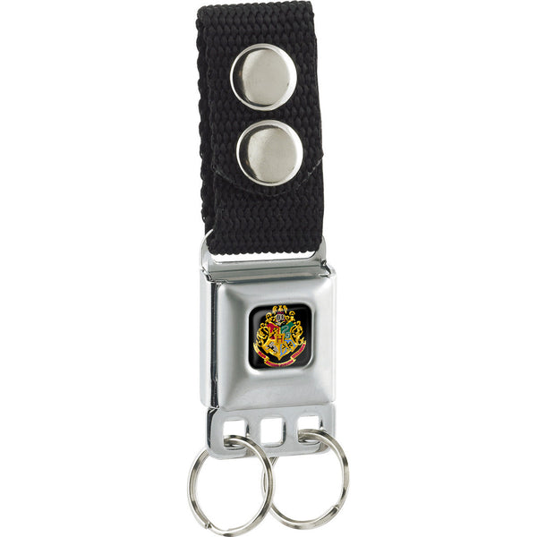 Buckle-Down Keychain - Hogwarts Crest Full Color