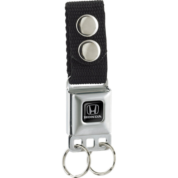 Buckle-Down Keychain - Honda - Black