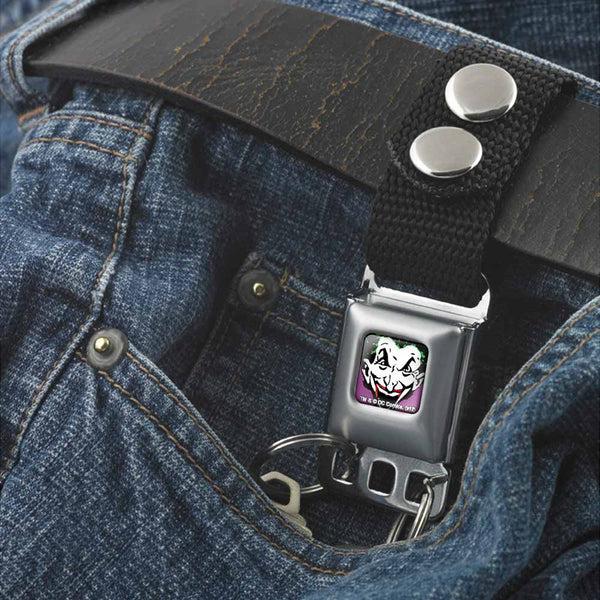 Buckle-Down Keychain - Joker Face Full Color
