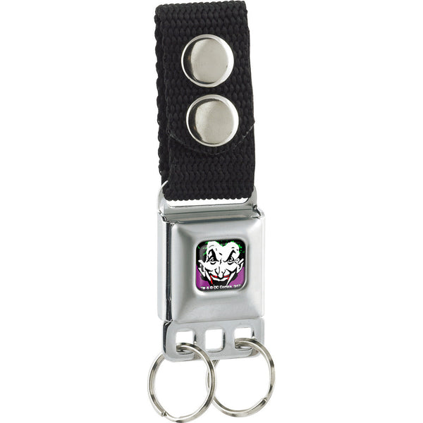 Buckle-Down Keychain - Joker Face Full Color