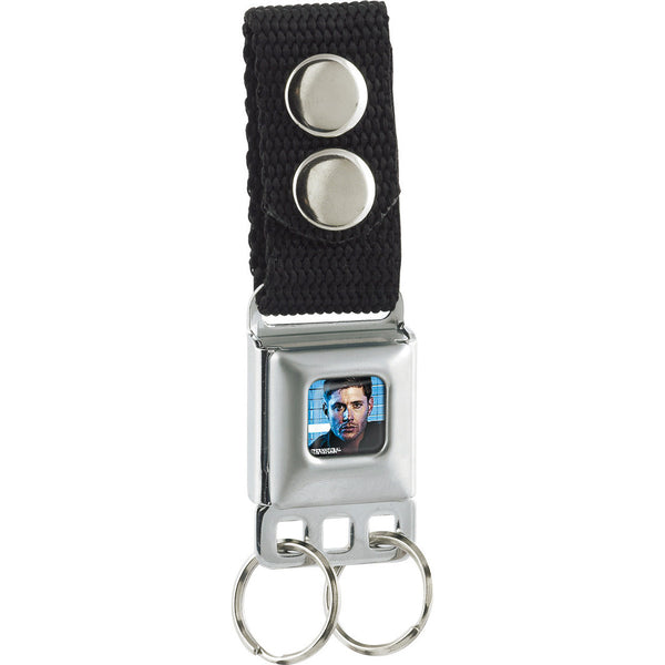 Buckle-Down Keychain - Supernatural Dean Face