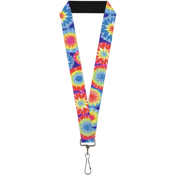 Buckle-Down Lanyard - 1.0" - 70's Tie Dye