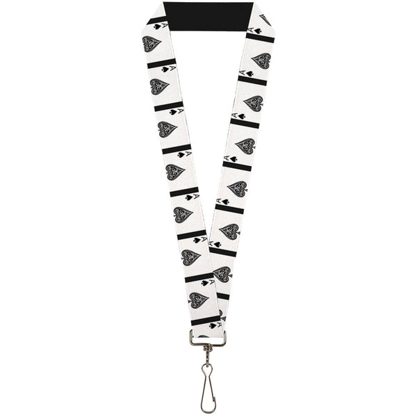 Buckle-Down Lanyard - 1.0" - Ace of Spades