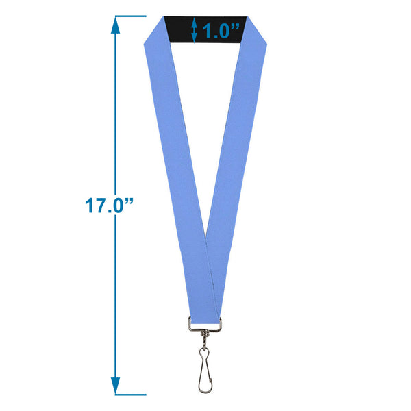 Buckle-Down Lanyard - 1.0" - Baby Blue