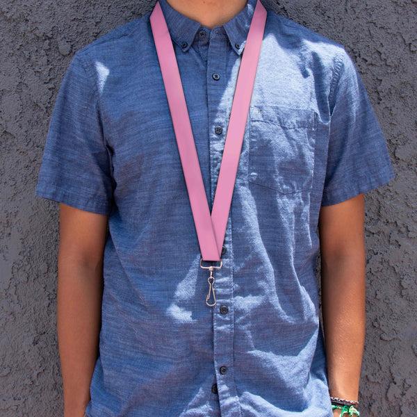 Buckle-Down Lanyard - 1.0" - Baby Pink