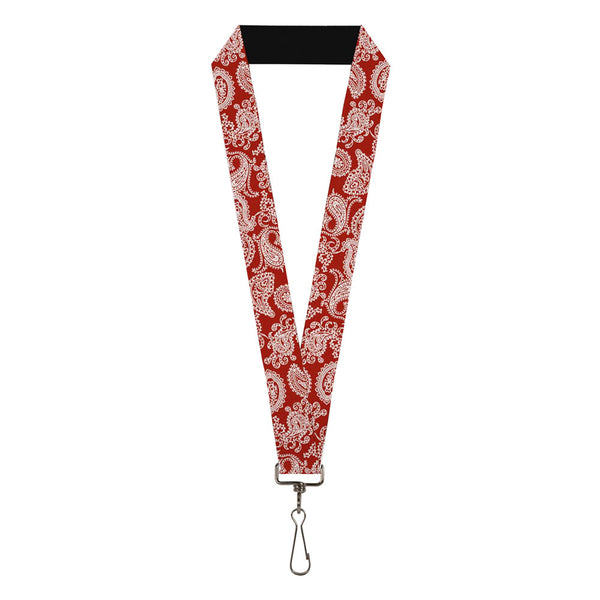 Buckle-Down Lanyard - 1.0" - Bandana Red White