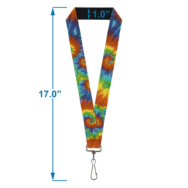 Buckle-Down Lanyard - 1.0" - BD Tie Dye 13