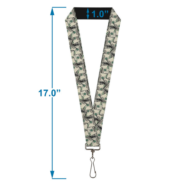Buckle-Down Lanyard - 1.0" - Benjamins