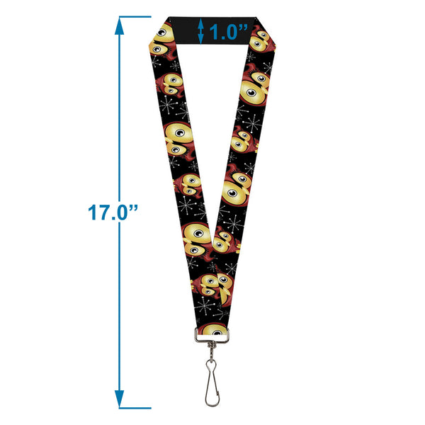 Buckle-Down Lanyard - 1.0" - Big Eye Owl