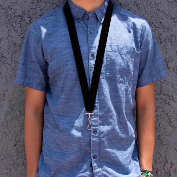 Buckle-Down Lanyard - 1.0" - Black