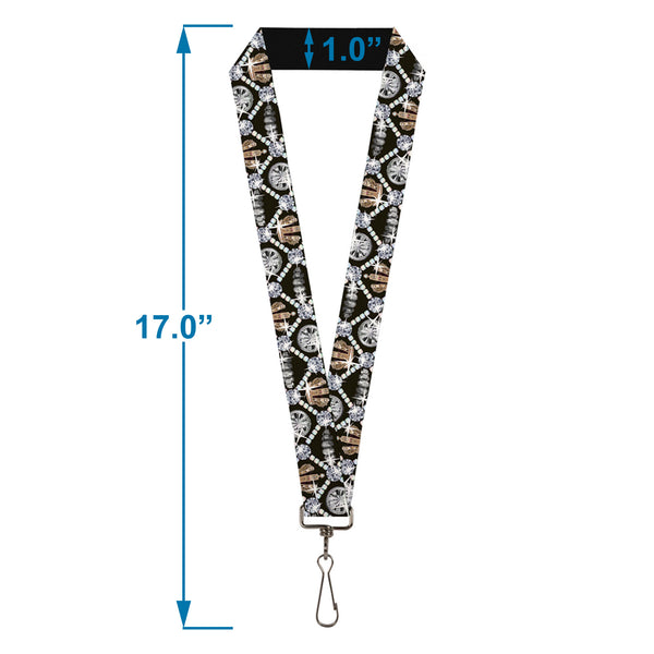 Buckle-Down Lanyard - 1.0" - Bling