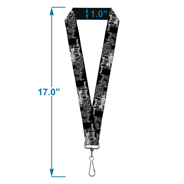 Buckle-Down Lanyard - 1.0" - Brooklyn New York