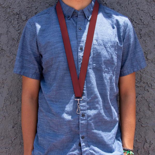 Buckle-Down Lanyard - 1.0" - Burgundy
