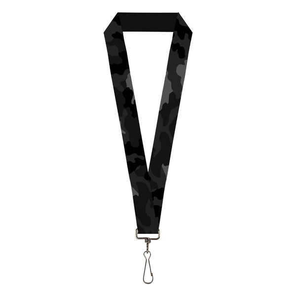 Buckle-Down Lanyard - 1.0" - Camo Charcoal