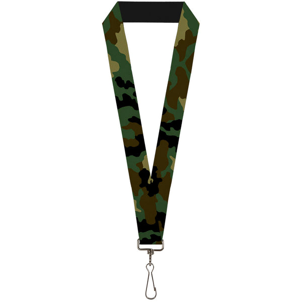 Buckle-Down Lanyard - 1.0" - Camo Olive