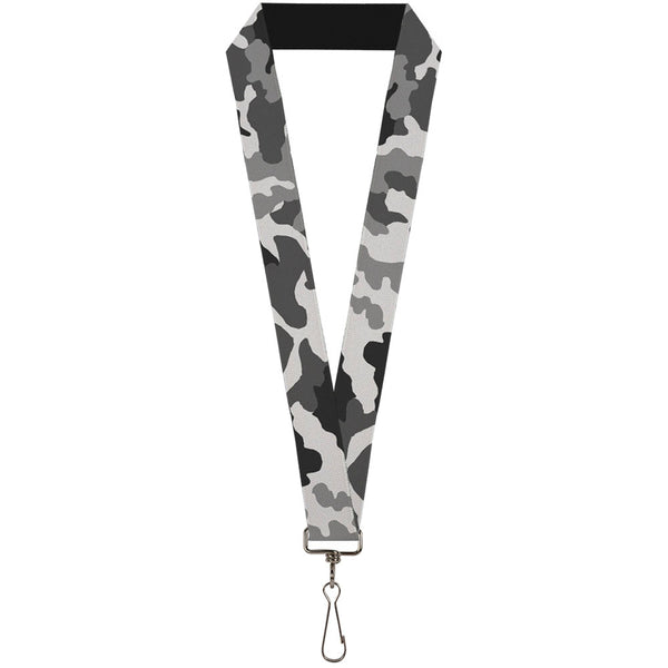 Buckle-Down Lanyard - 1.0" - Camo White