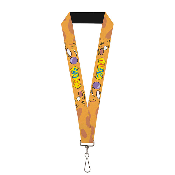 Buckle-Down Lanyard - 1.0" - CatDog Stretch CATDOG Logo