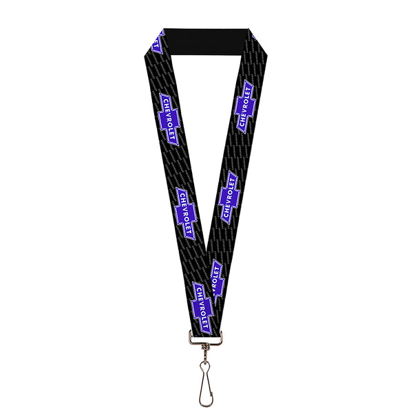 Buckle-Down Lanyard - 1.0" - Chevy Bowtie REPEAT w Text