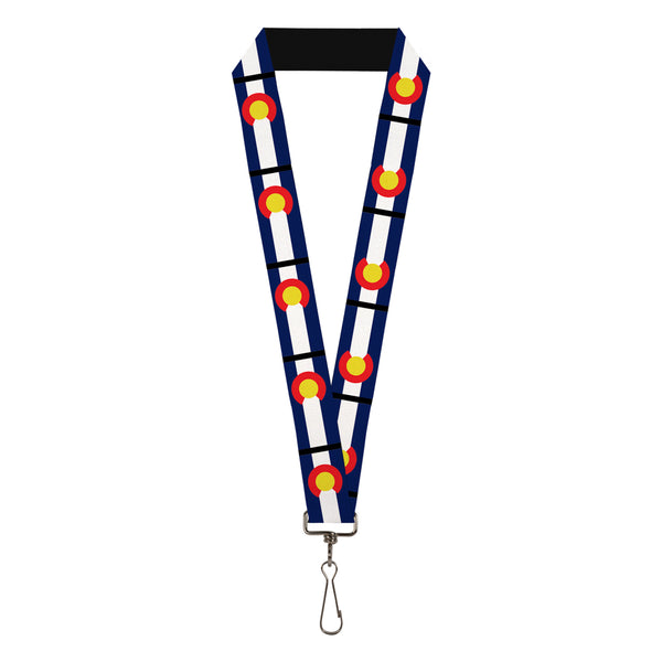 Buckle-Down Lanyard - 1.0" - Colorado Flag